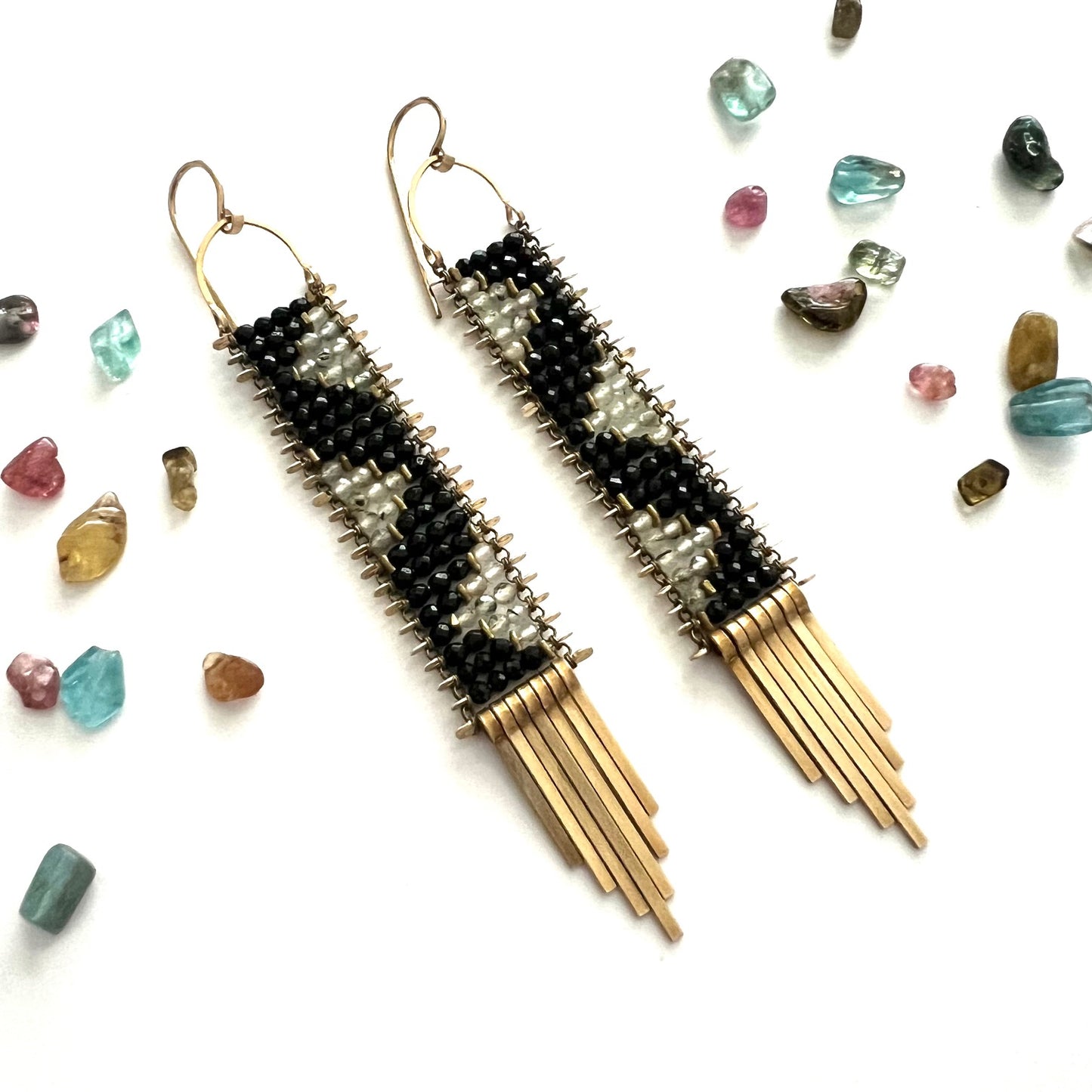 The Weaving Path Tapestry Earrings