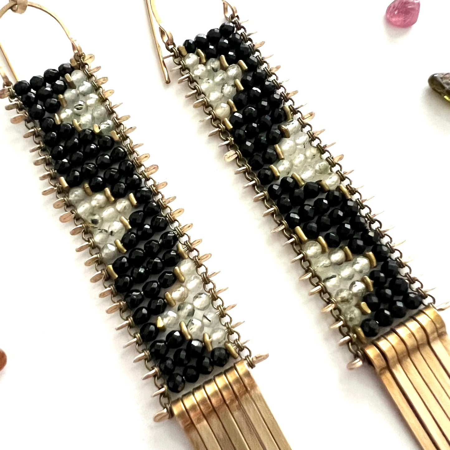 The Weaving Path Tapestry Earrings