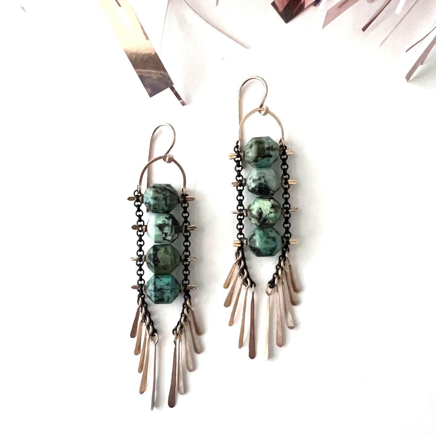 Demimonde Turquoise Spiritus Earrings