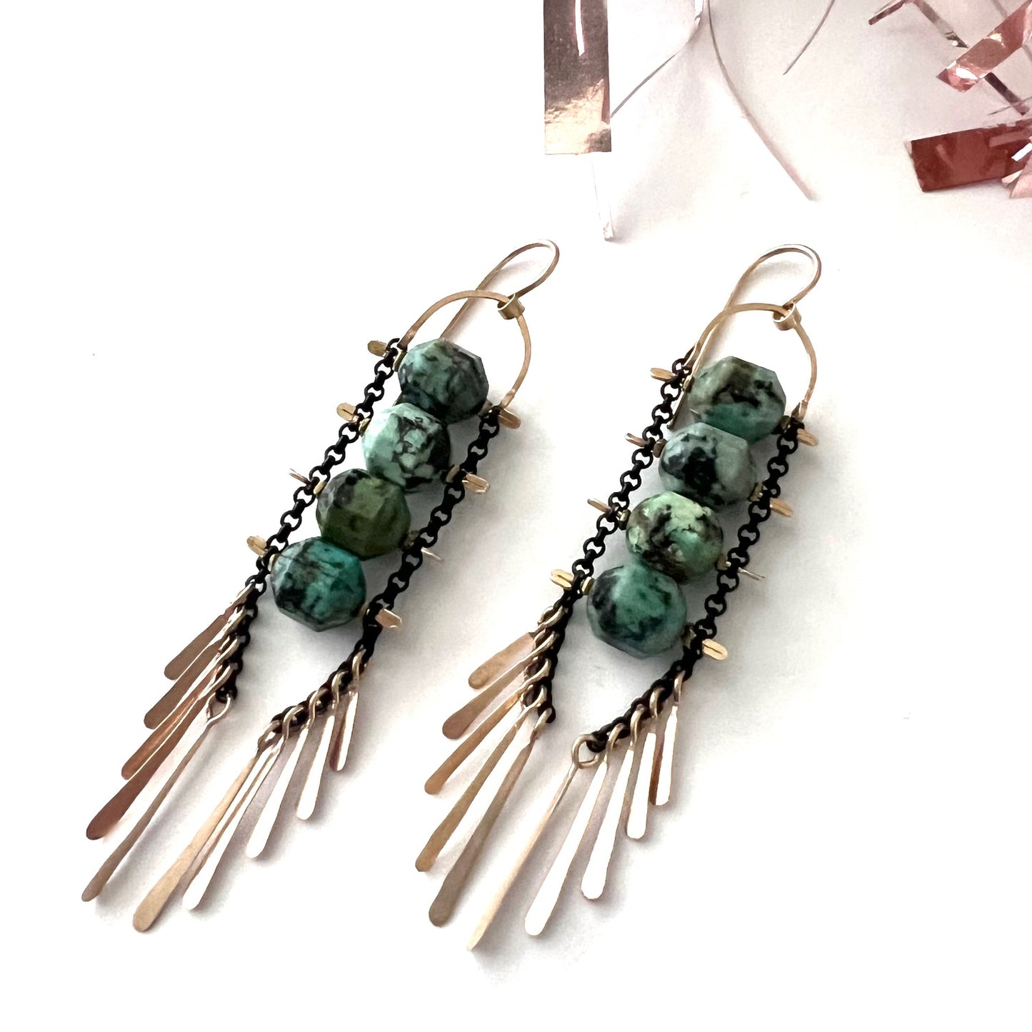 Demimonde Turquoise Spiritus Earrings
