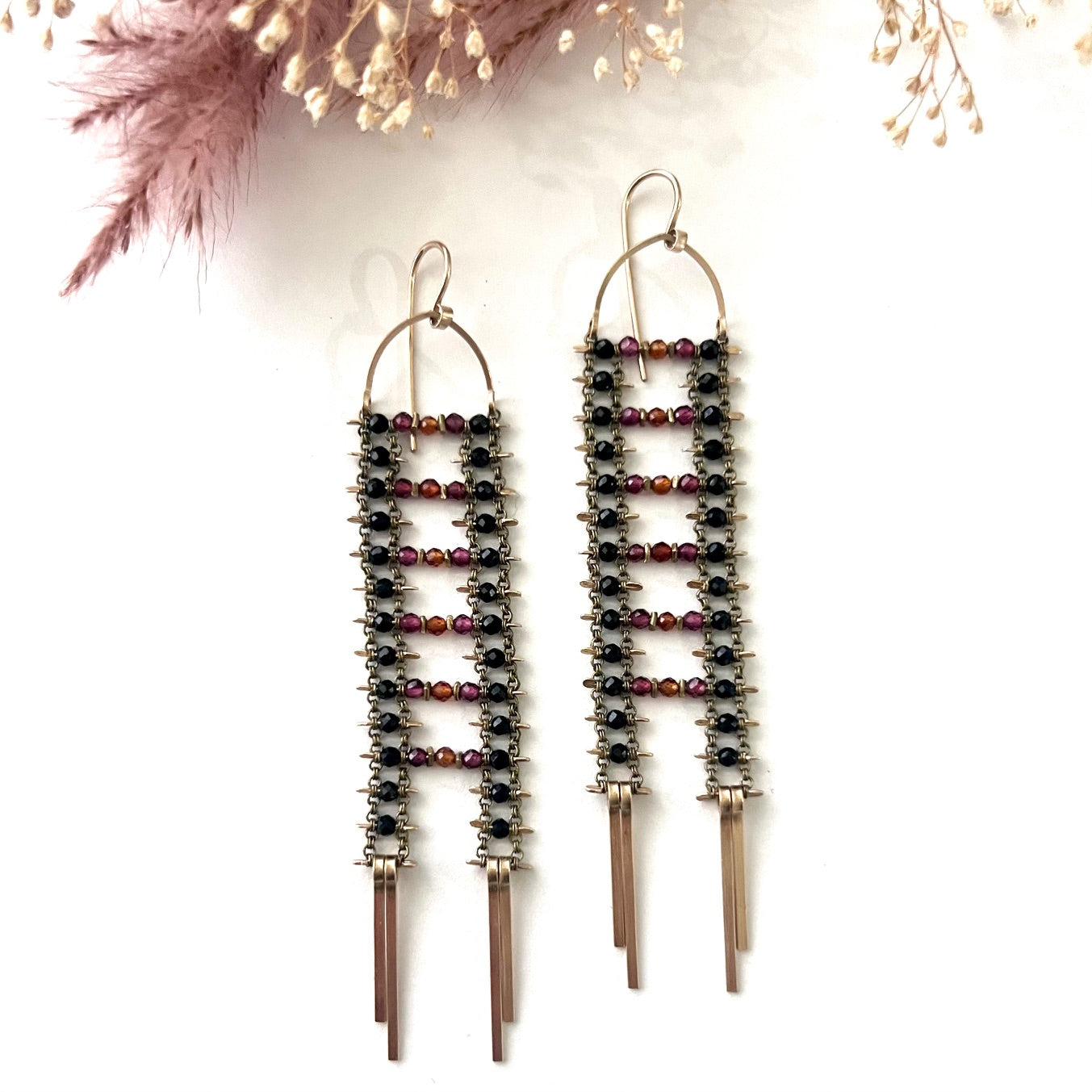 Demimonde Temple Ladder Earrings