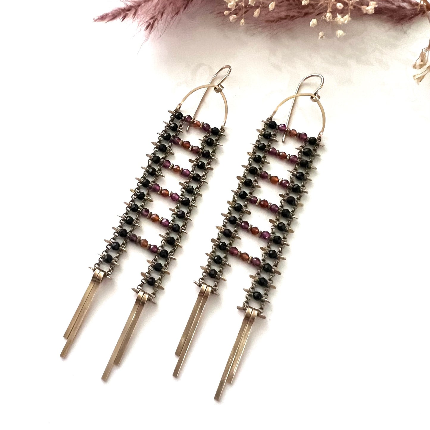 Demimonde Temple Ladder Earrings