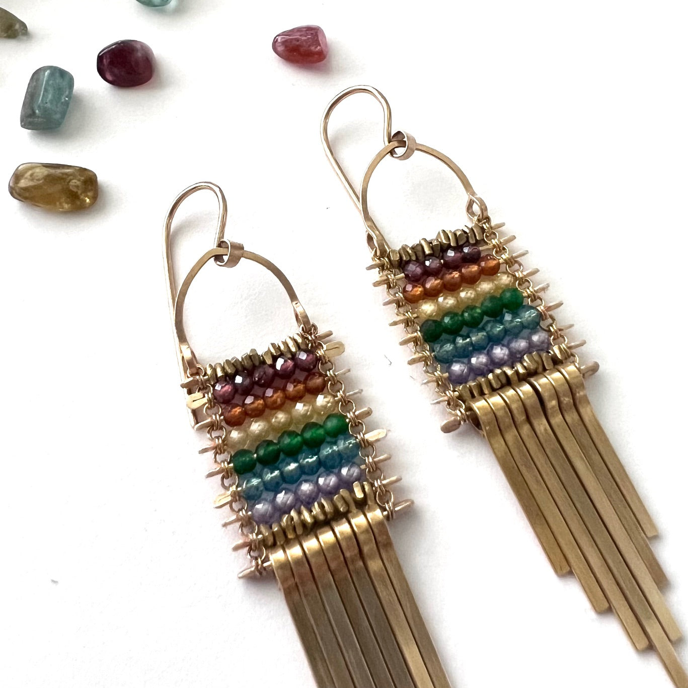 Demimonde Minima Rainbow Earrings