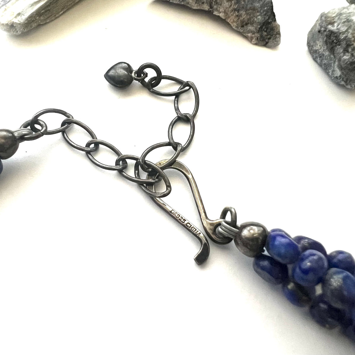 Vintage Desert Rose Trading Co. Multi Strand Lapis Necklace