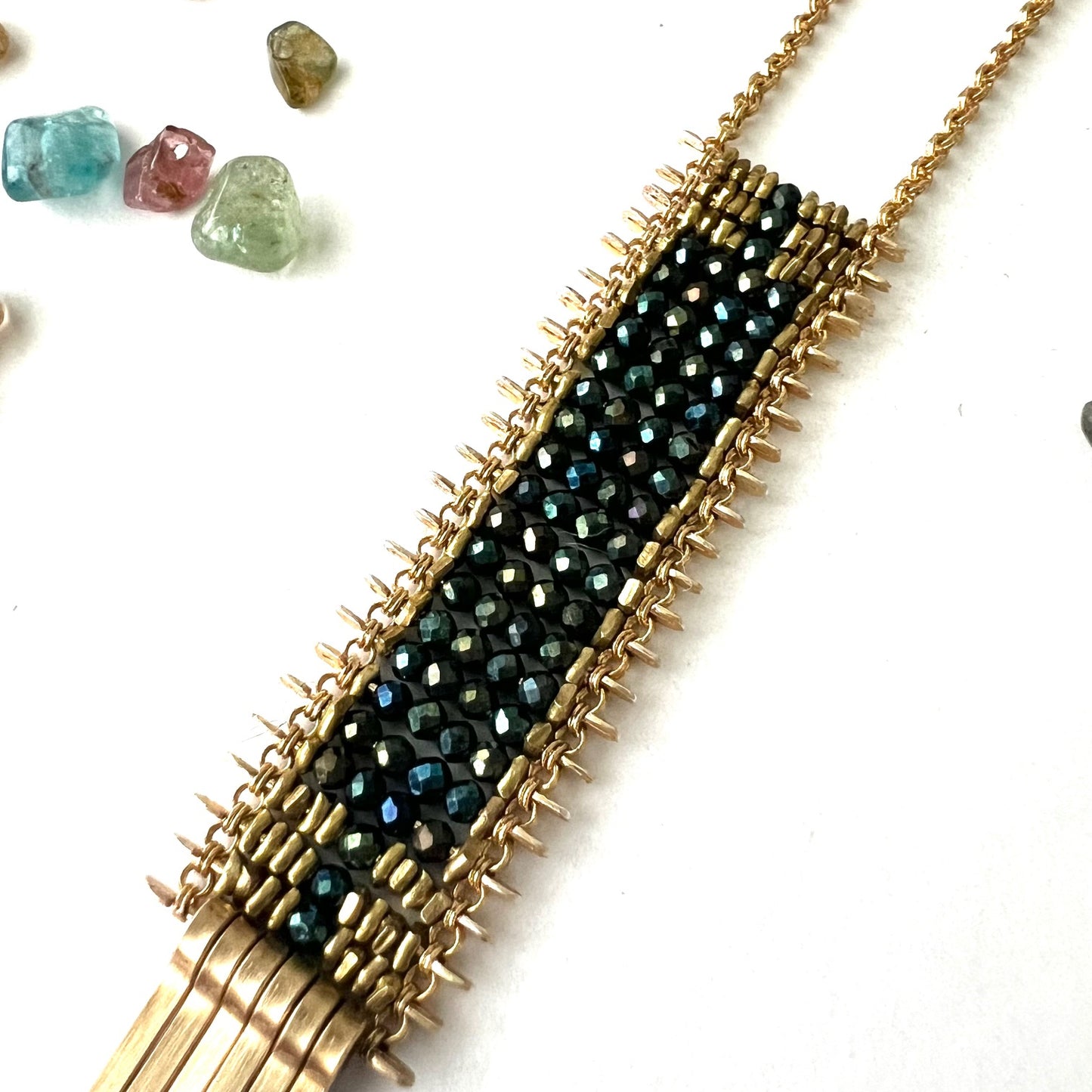 Verdant Forest Tapestry Necklace