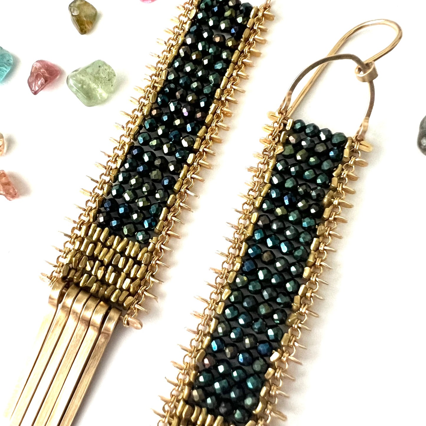 Verdant Forest Tapestry Earrings