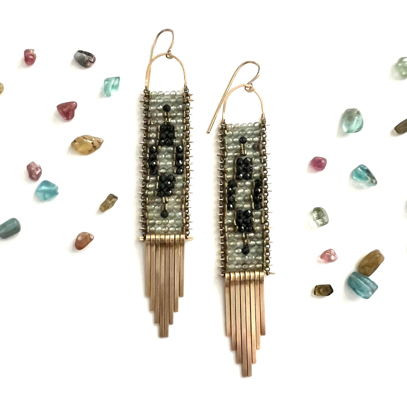 Demimonde Portal Tapestry Earrings