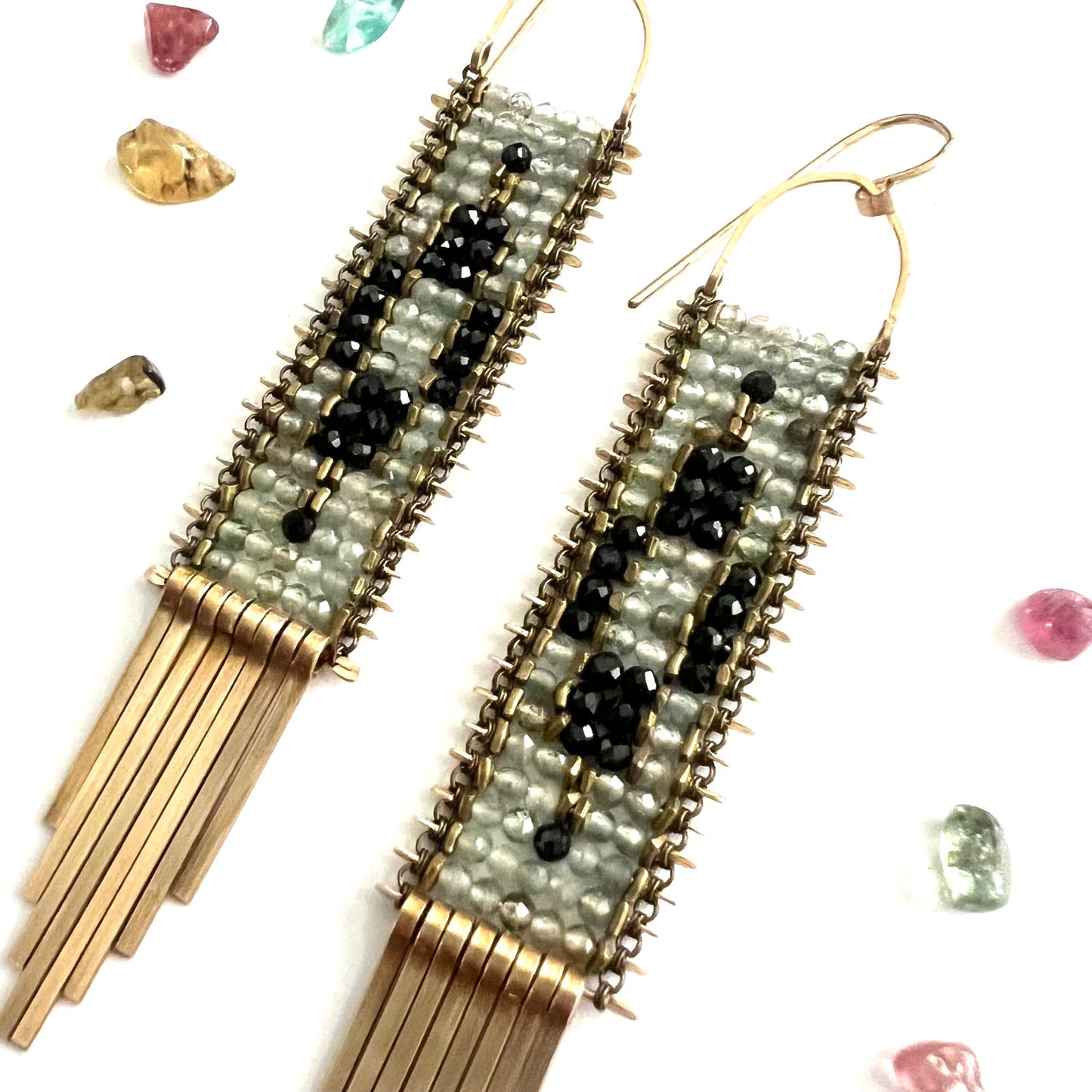 Demimonde Portal Tapestry Earrings