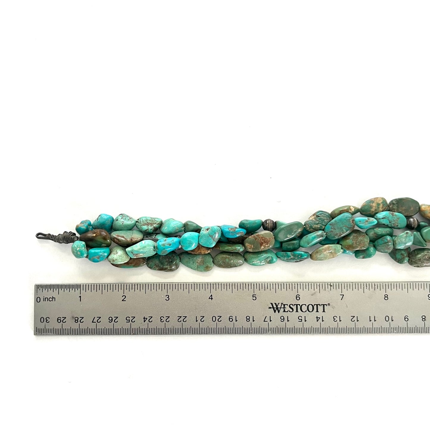 Vintage Chunky Turquoise Choker Necklace