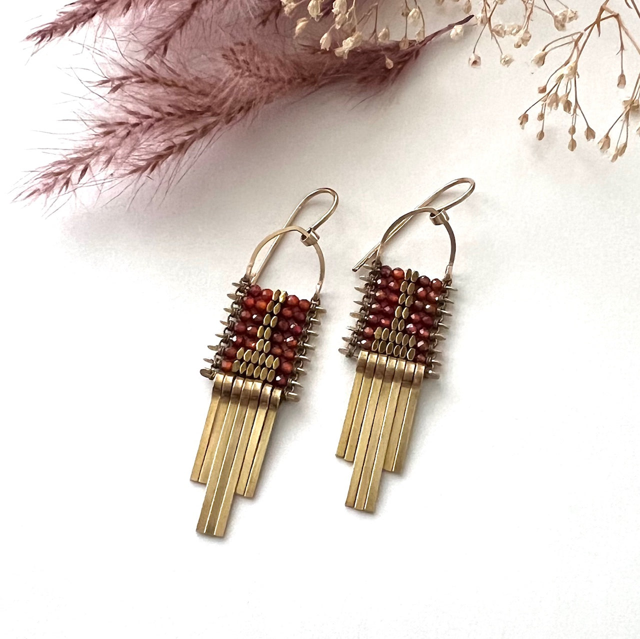 Demimonde Golden Sunset Minima Earrings