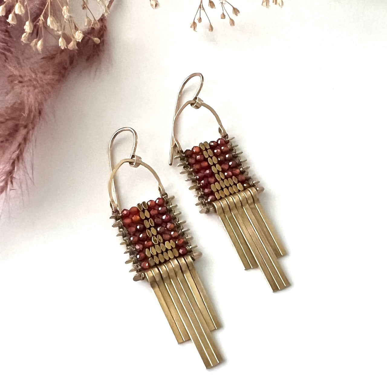 Demimonde Golden Sunset Minima Earrings