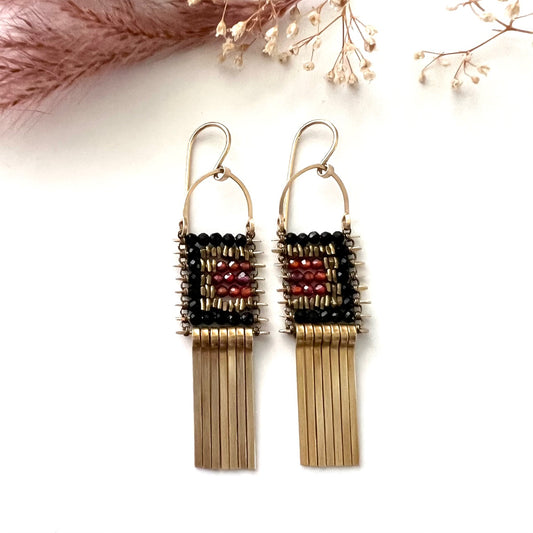 Demimonde Sunset  Minima Earrings