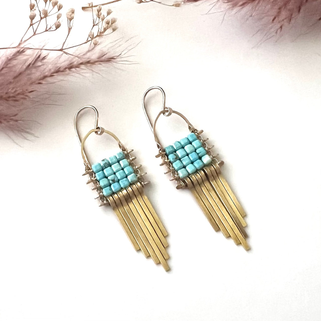 Demimonde Minima Turquoise Earrings