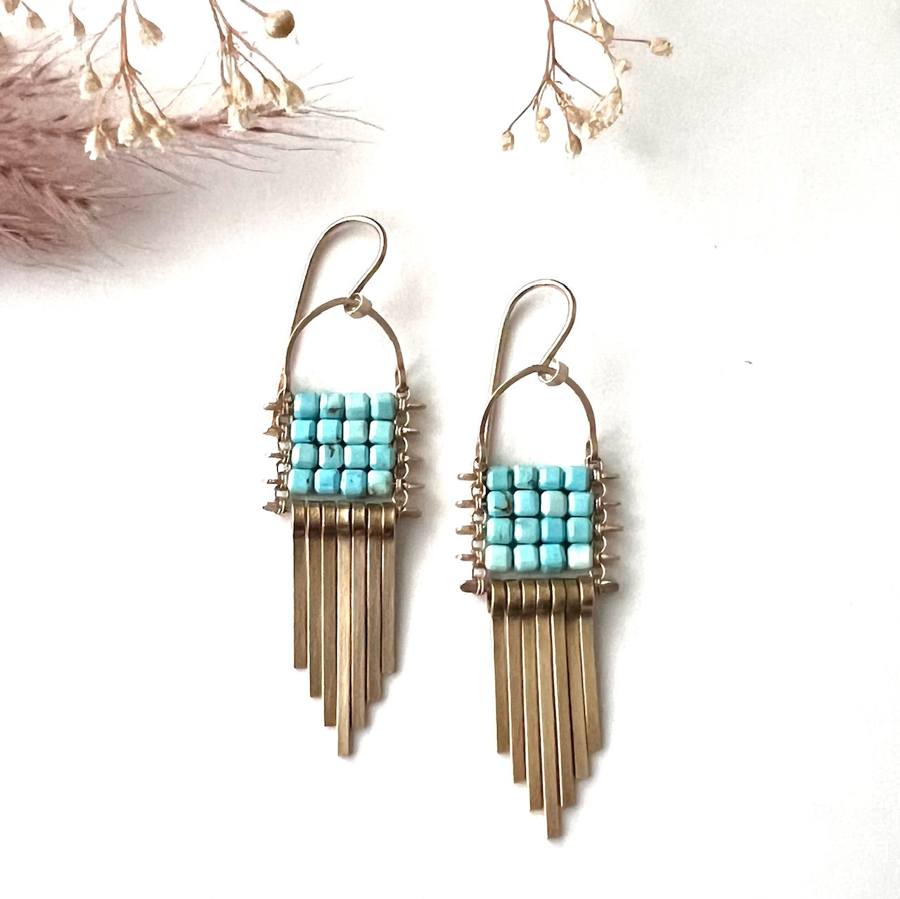 Demimonde Minima Turquoise Earrings