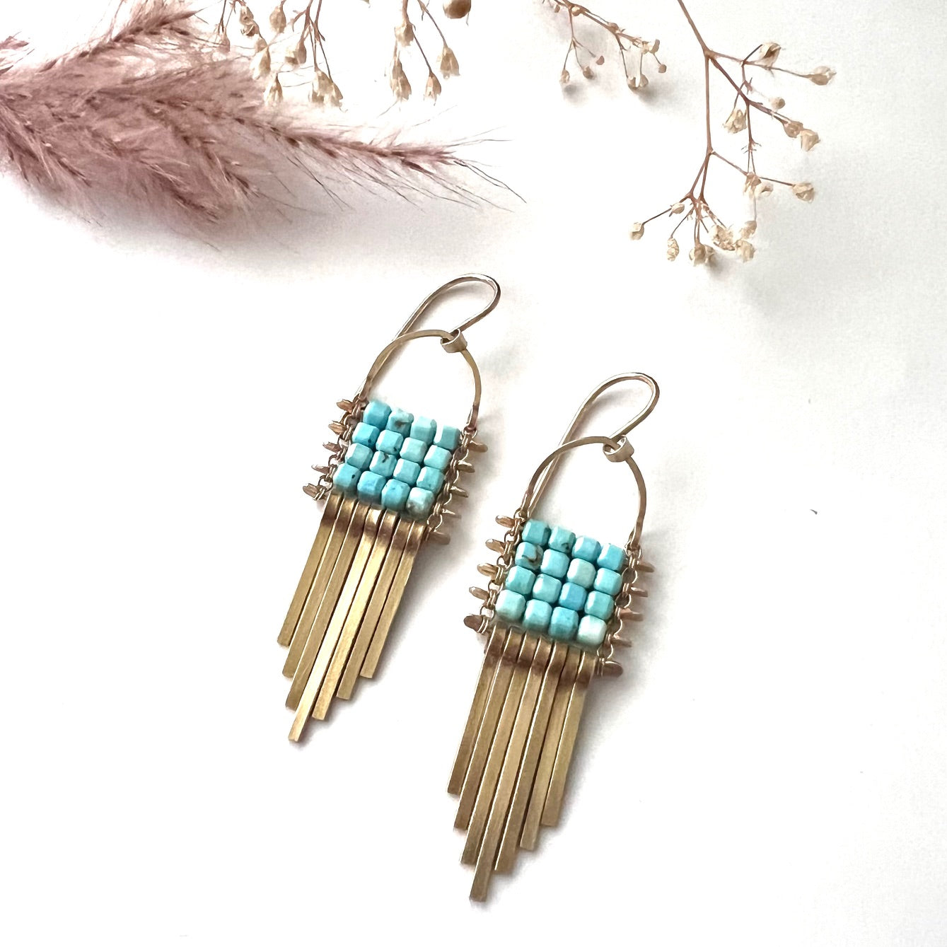 Demimonde Minima Turquoise Earrings