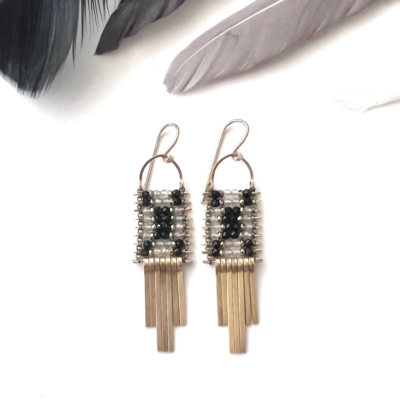 Demimonde Labradorite Minima Earrings
