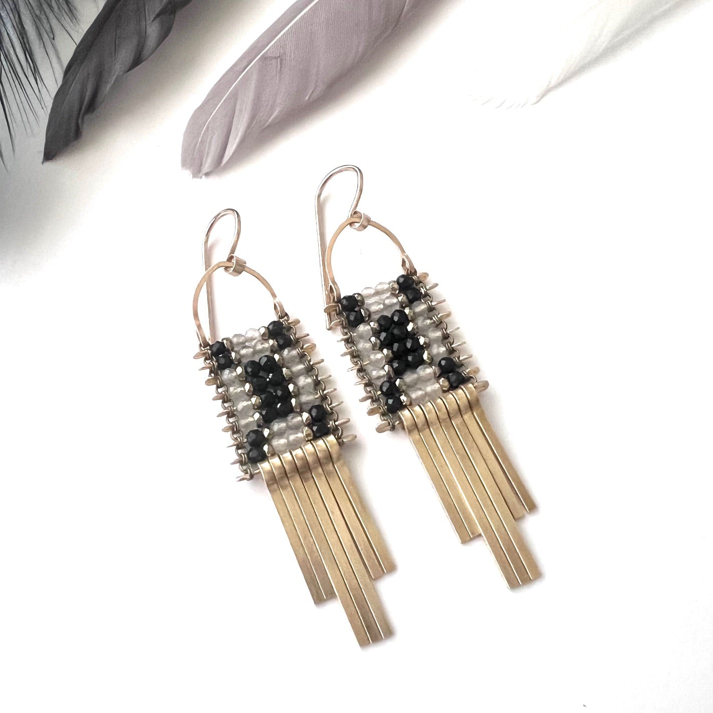 Demimonde Labradorite Minima Earrings