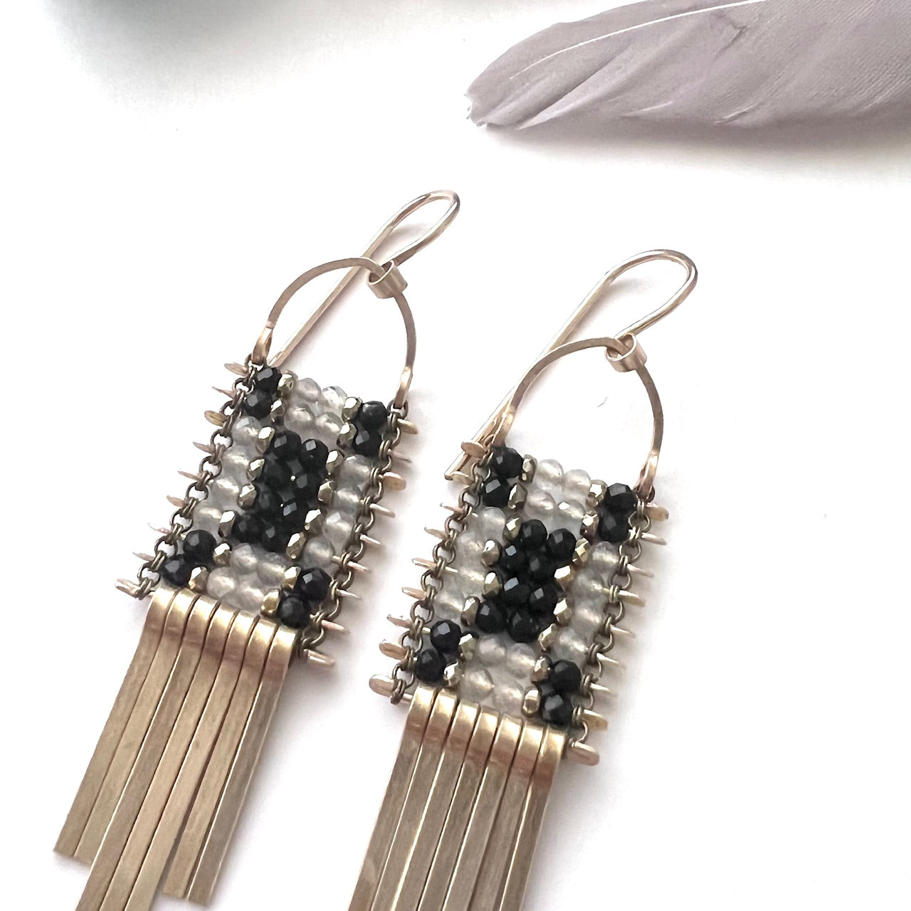 Demimonde Labradorite Minima Earrings