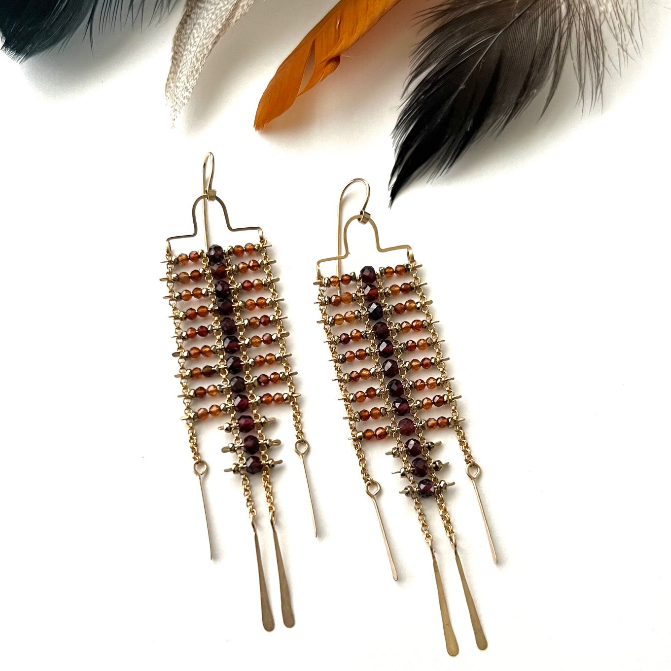 Demimonde Light a Fire Sky Dancer Earrings