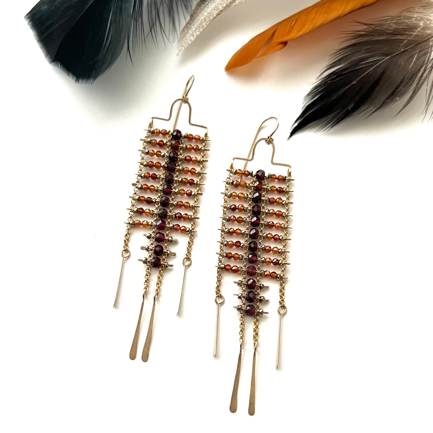 Demimonde Light a Fire Sky Dancer Earrings
