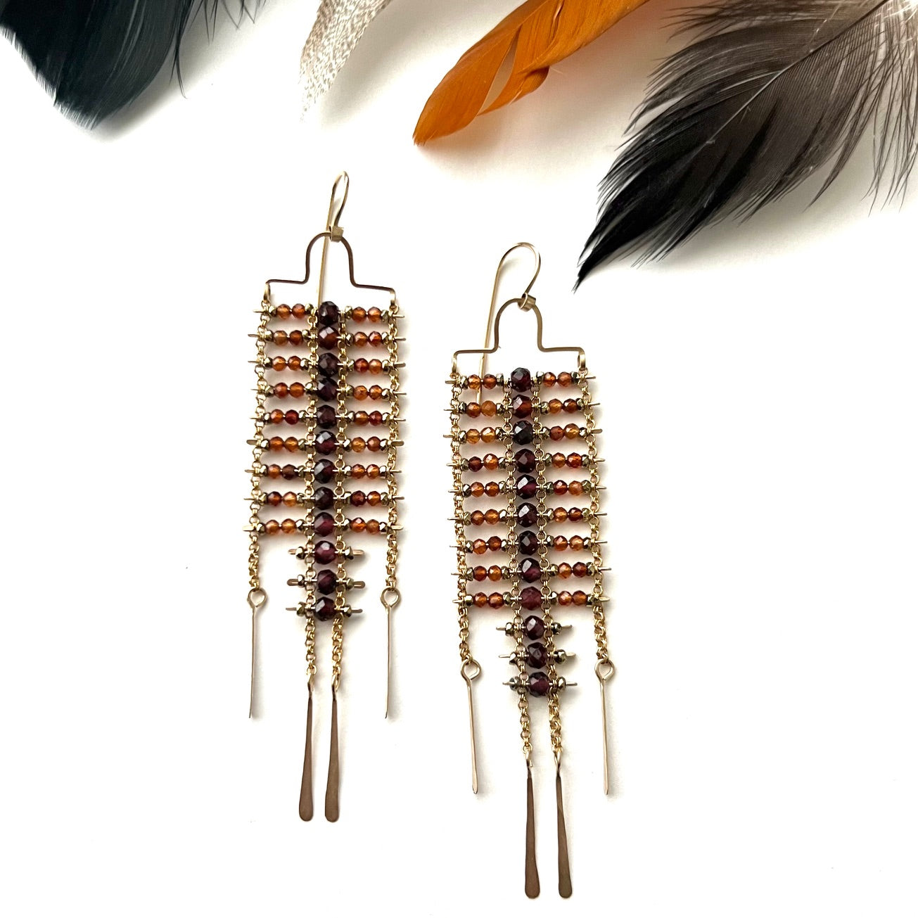 Demimonde Light a Fire Sky Dancer Earrings