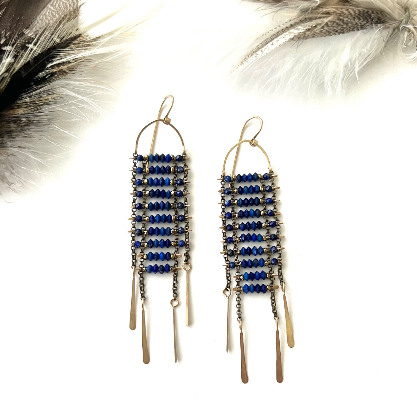 Demimonde Lapis Sky Dancer Earrings
