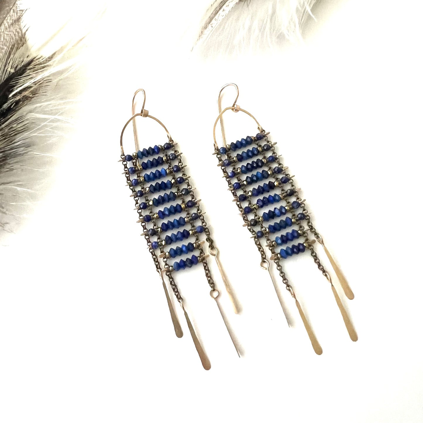 Demimonde Lapis Sky Dancer Earrings
