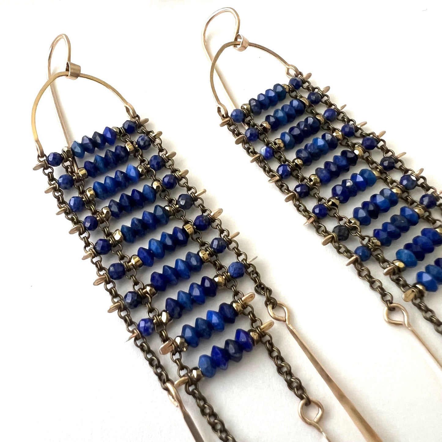 Demimonde Lapis Sky Dancer Earrings