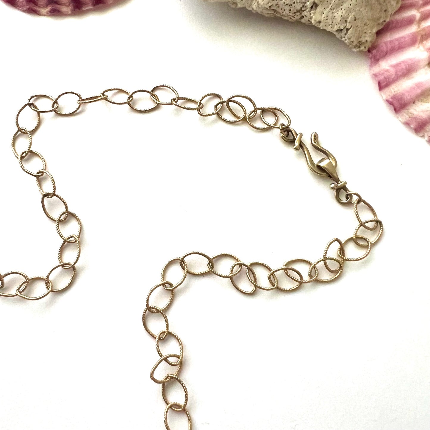 Demimonde 14K Gold Filled Earth and Sea Charm Necklace
