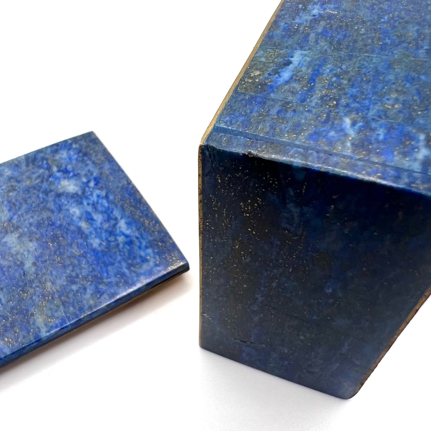 Vintage Lapis Lazuli Ring Trinket Box