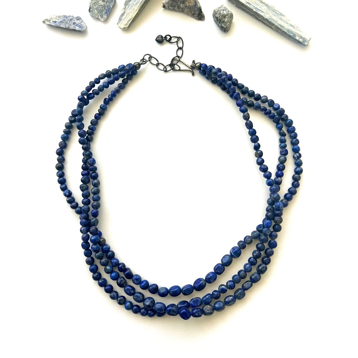 Vintage Desert Rose Trading Co. Multi Strand Lapis Necklace