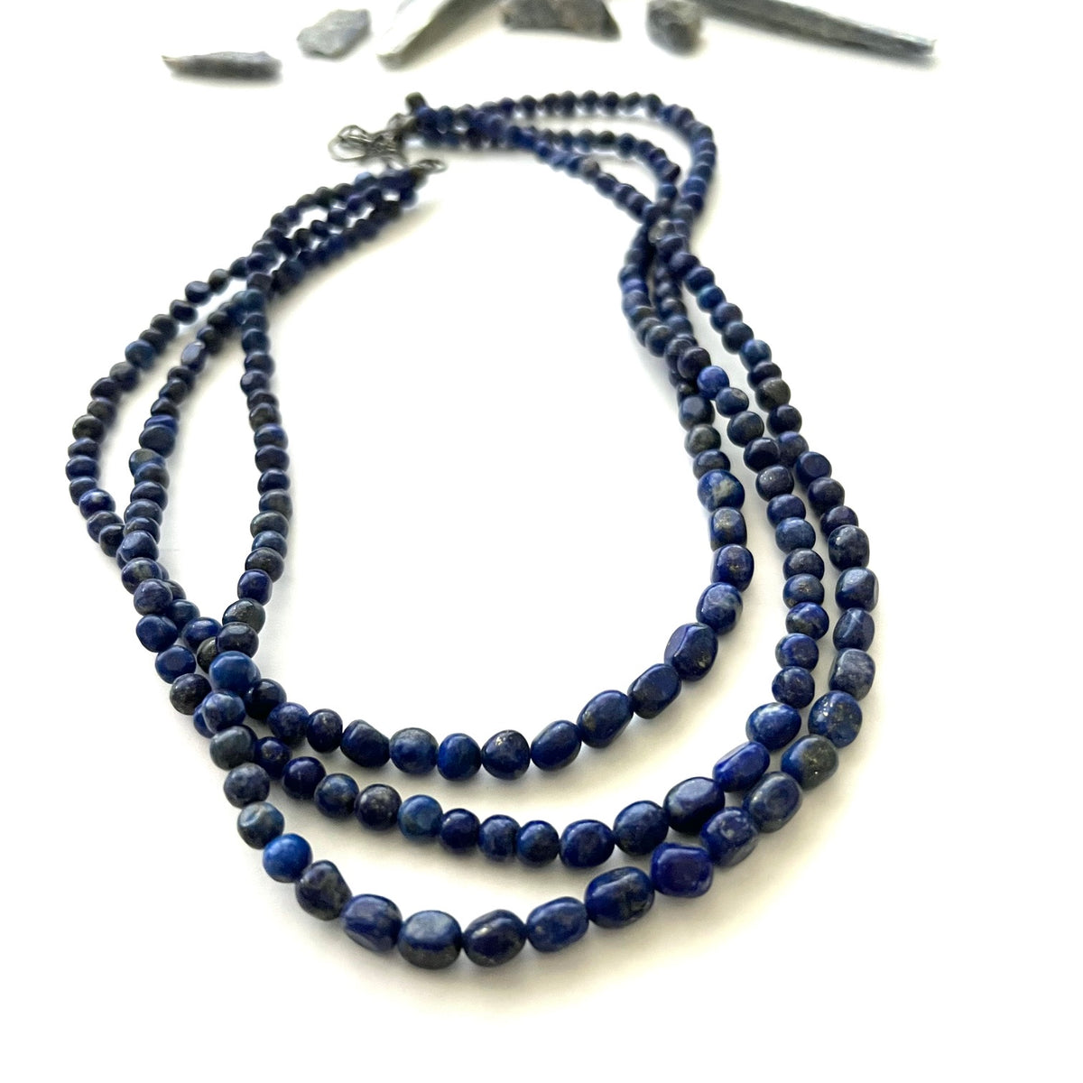 Vintage Desert Rose Trading Co. Multi Strand Lapis Necklace