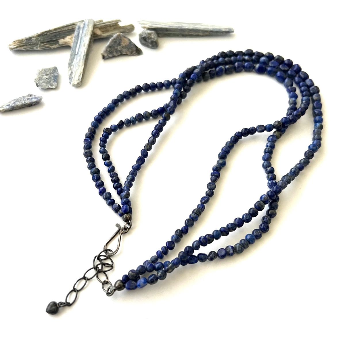 Vintage Desert Rose Trading Co. Multi Strand Lapis Necklace