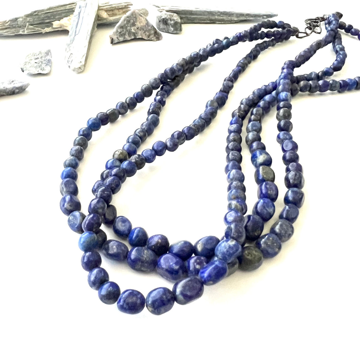 Vintage Desert Rose Trading Co. Multi Strand Lapis Necklace