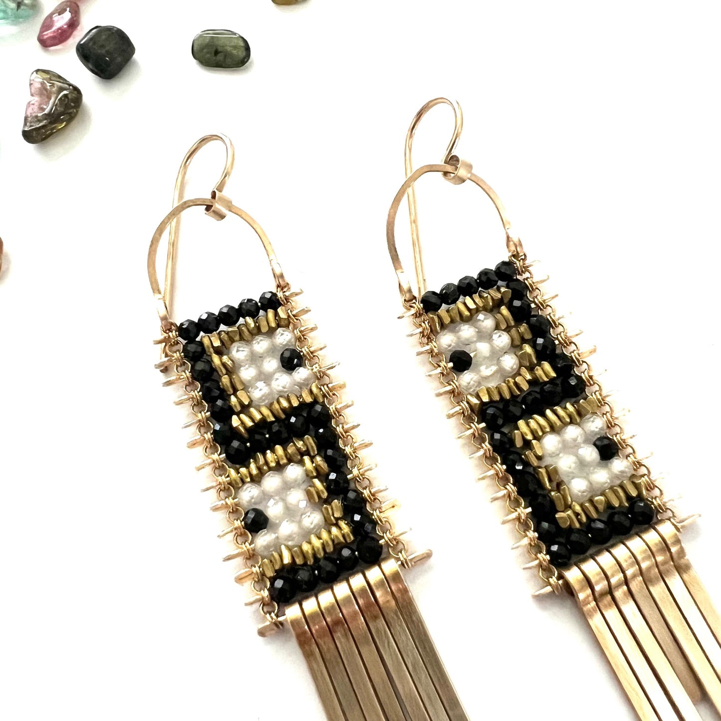 Demimonde Chemin Tapestry Earrings