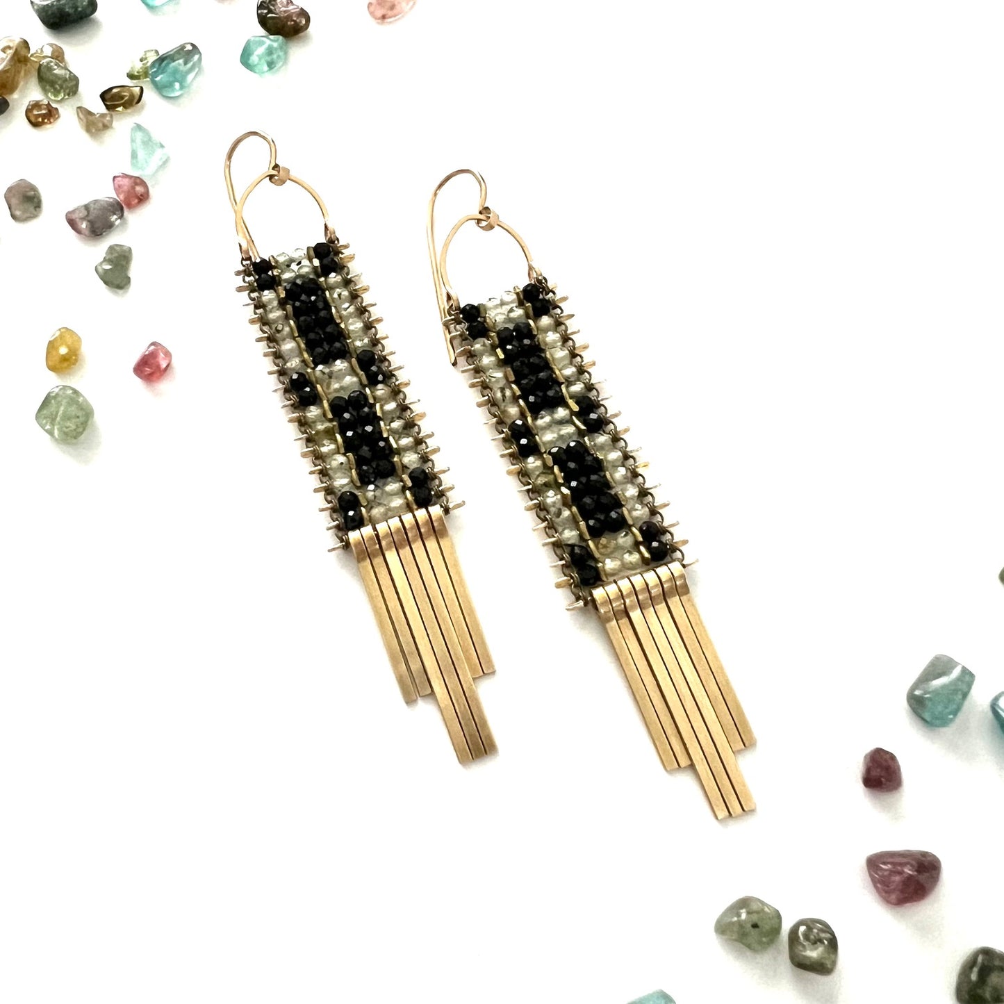 Demimonde Verre Tapestry Earrings