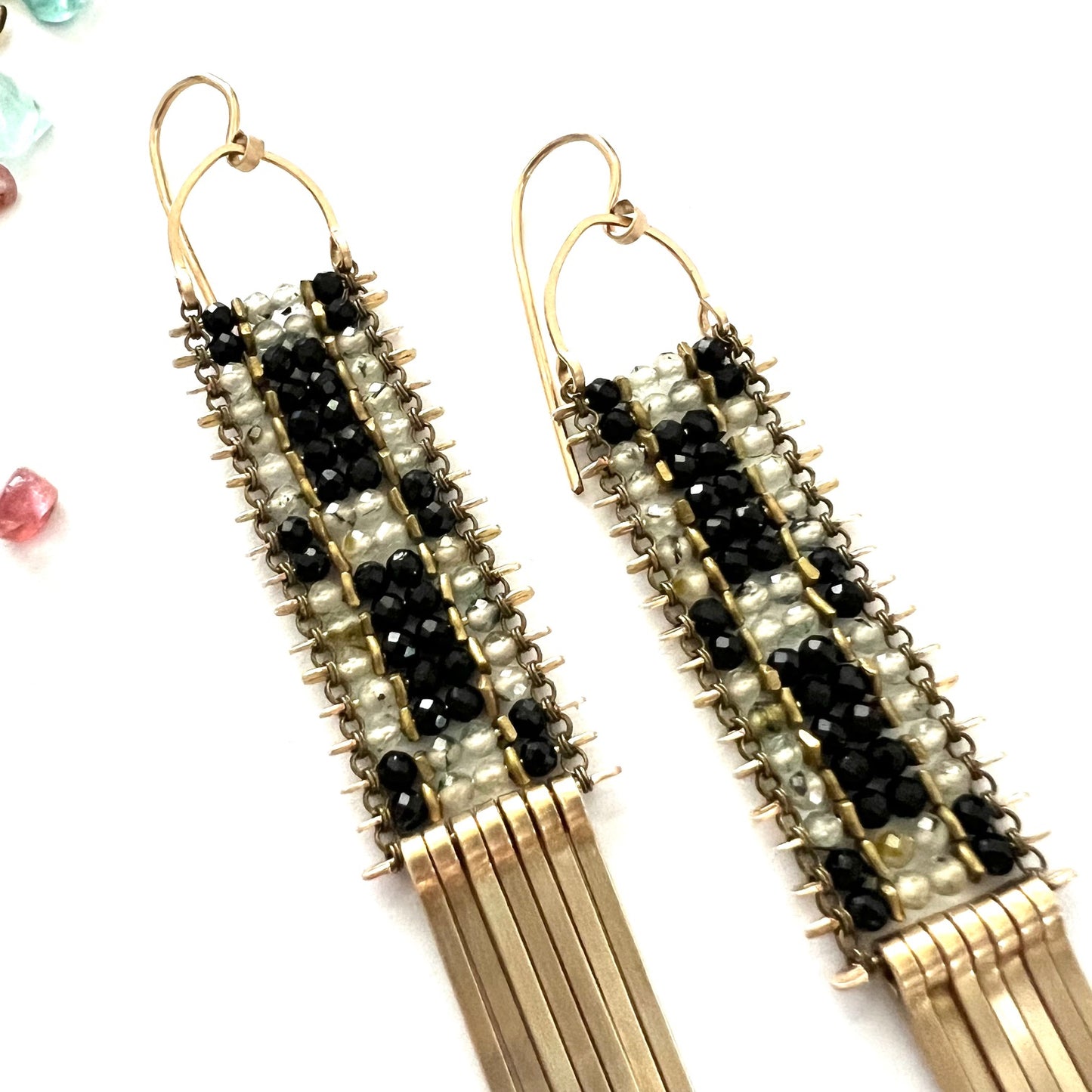 Demimonde Verre Tapestry Earrings