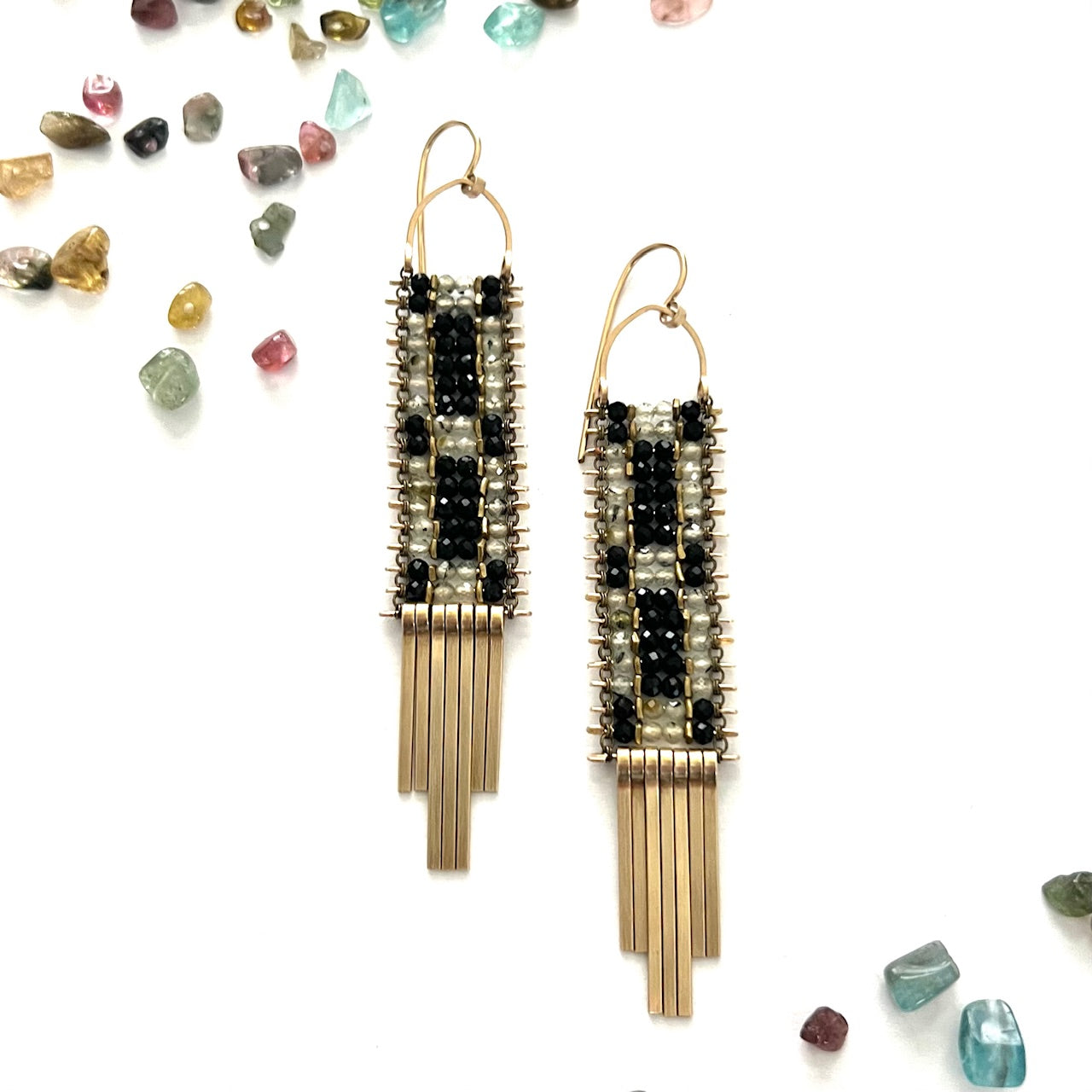 Demimonde Verre Tapestry Earrings