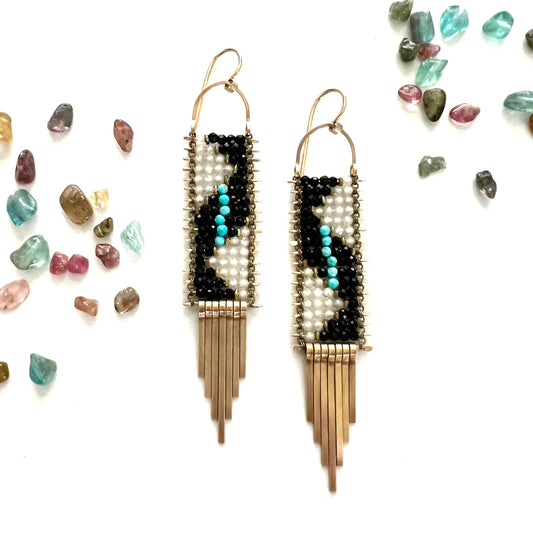 Demimonde Vespera Tapestry Earrings