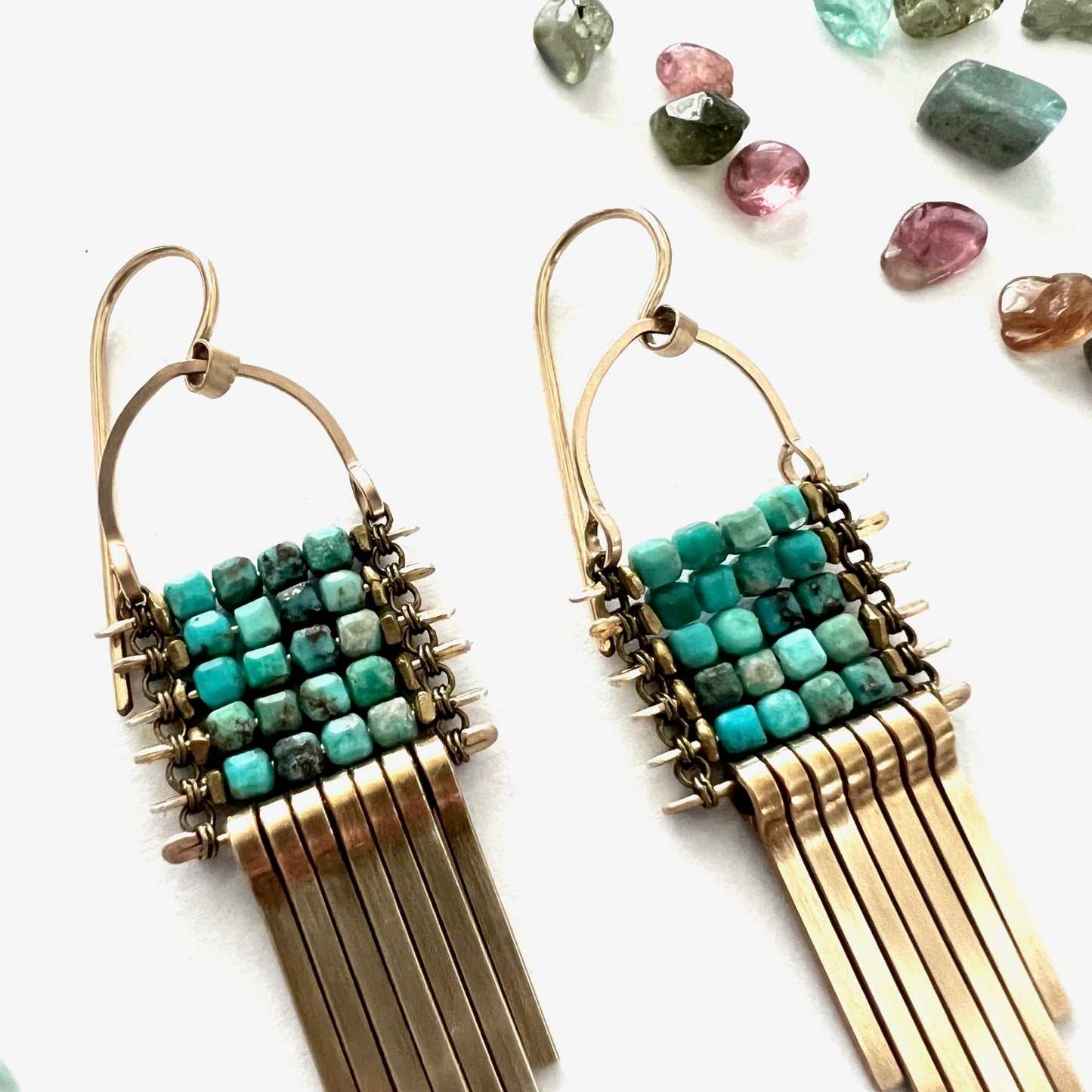 Demimonde Minima Turquoise Earrings