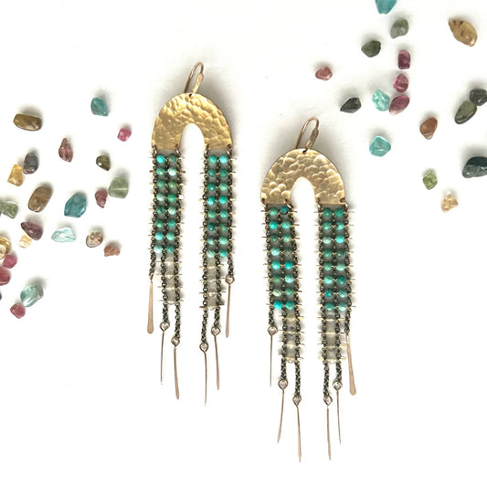 Mesmer Turquoise Earring